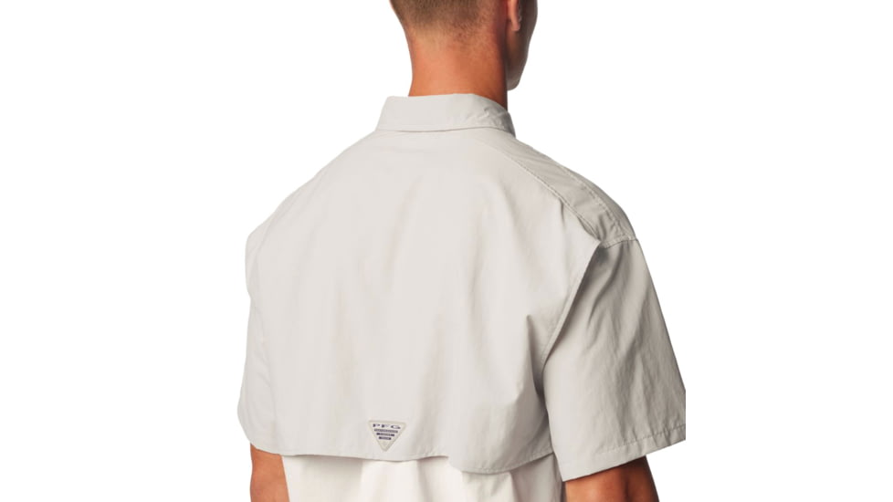 Columbia Bahama II Short Sleeve Shirt - Mens, Cool Grey, 2XS, 1011651019Cool GreyXXS
