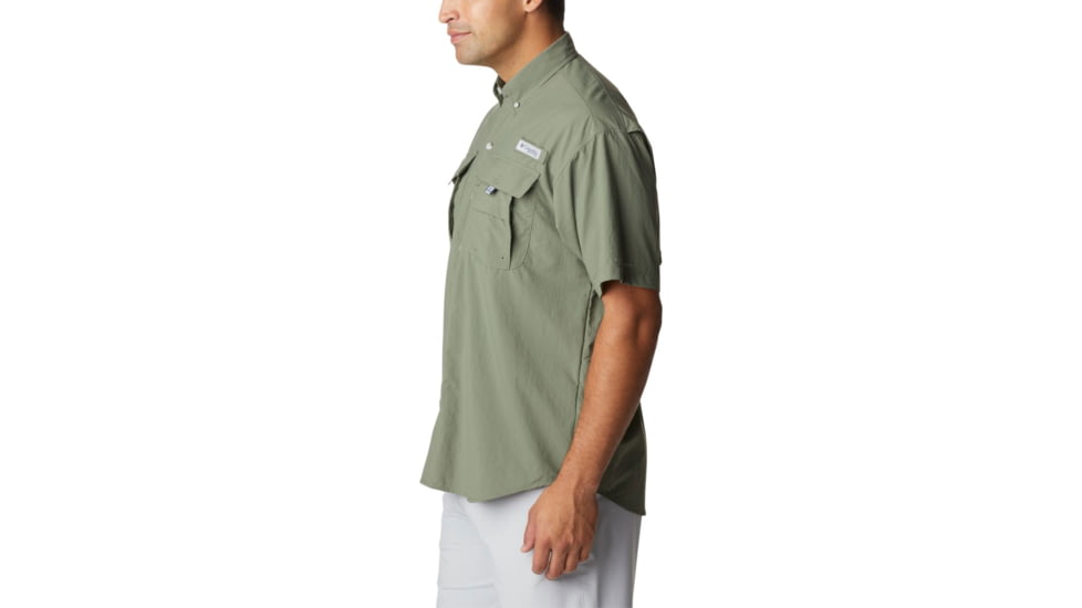 Columbia Bahama II Short Sleeve Shirt - Mens, Cypress, 2XS, 1011651316CypressXXS