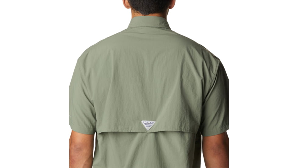 Columbia Bahama II Short Sleeve Shirt - Mens, Cypress, 2XS, 1011651316CypressXXS