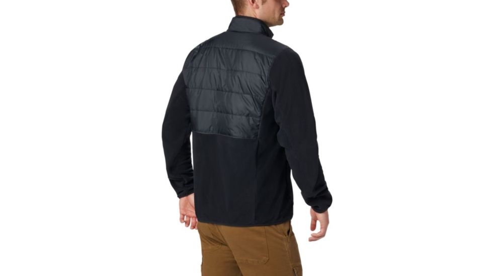 Columbia Basin Butte Fleece Full Zip - Mens, Black, Small, 1861601010-S