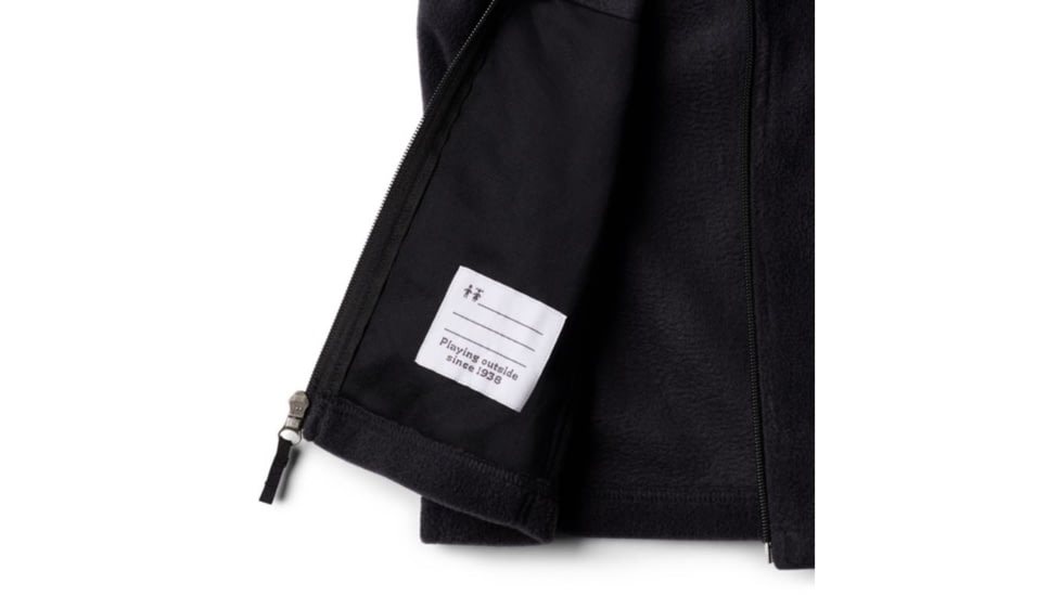 Columbia Benton Springs Fleece Vest, Black, 2XS - Girls, 1620891010-XXS