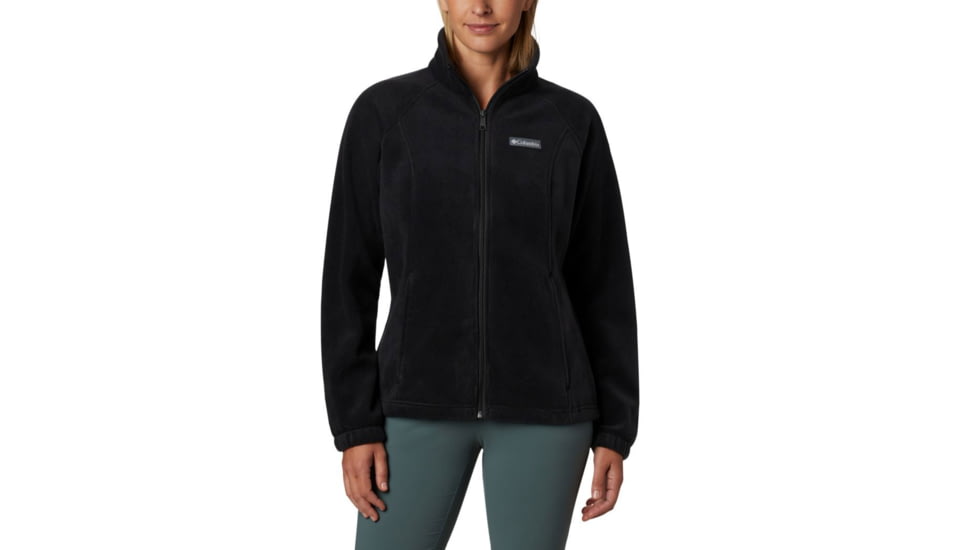Columbia Benton Springs Full Zip Fleece Jacket - Women's, Black, Medium, 1372111010-010-M