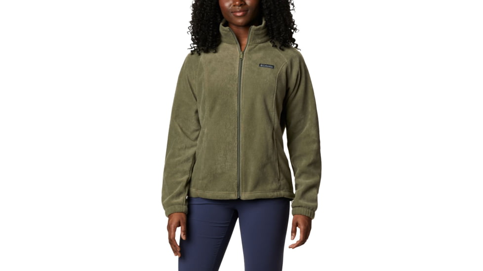 Columbia Benton Springs Full Zip Fleece Jacket - Womens, Stone Green, Large, 1372111397Stone GreenL