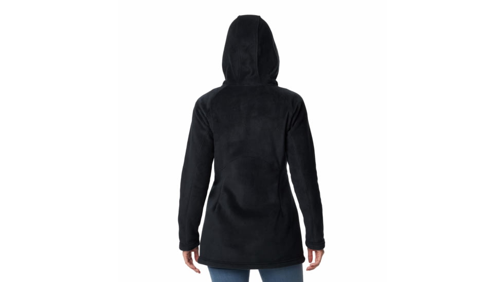 Columbia Benton Springs II Long Hoodie - Womens, Black, Large, 1556961010BlackL