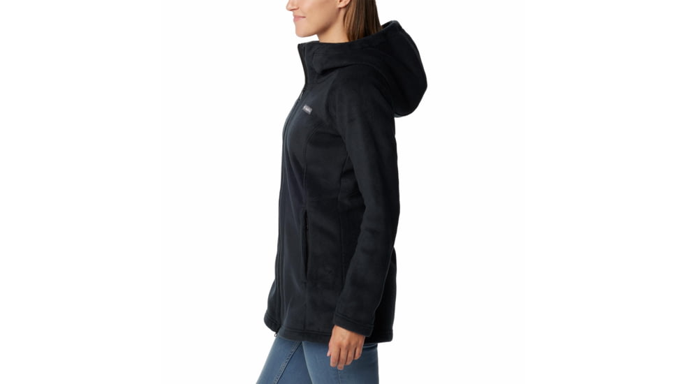 Columbia Benton Springs II Long Hoodie - Womens, Black, Large, 1556961010BlackL