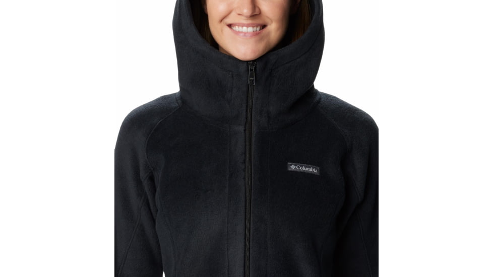 Columbia Benton Springs II Long Hoodie - Womens, Black, Large, 1556961010BlackL