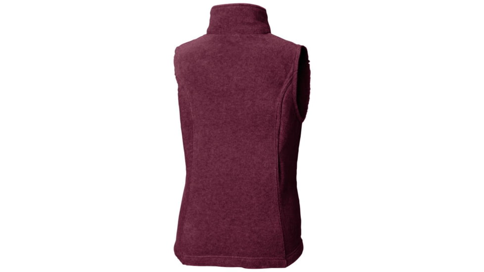 Columbia Benton Springs Vest, Rich Wine, Extra Small - Womens, 1372121624-XS