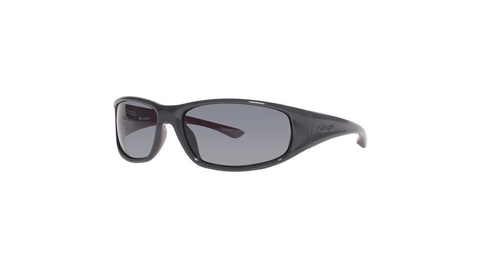 Columbia Borrego Polarized Sunglasses - Frame Grey/Red, Size 61/16mm CBBORREGOPZ617