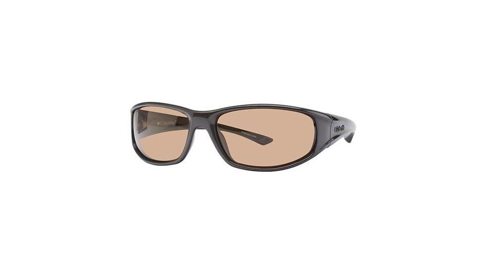 Columbia Borrego Sunglasses - Frame Metallic Grappa-Solid Grappa, Lens Color Brown, Size 61/16mm CBBORREGOPZ430