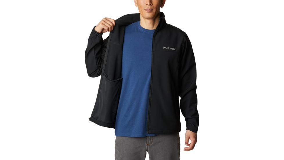 Columbia Bowen Lake Softshell Jacket - Mens, Black, Large, 1725121010BlackL