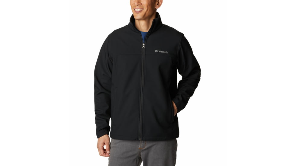 Columbia Bowen Lake Softshell Jacket - Mens, Black, Large, 1725121010BlackL