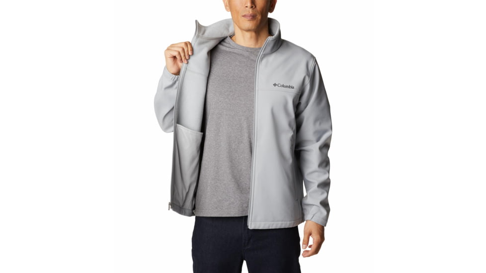 Columbia Bowen Lake Softshell Jacket - Mens, Columbia Grey, Extra Large, 1725121039Columbia GreyXL
