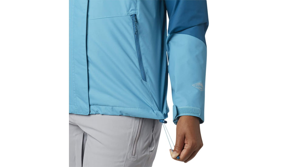 Columbia Bugaboo II Fleece Interchange Jacket, Beta, Lagoon, 1X - Womens, 1799243445-1X