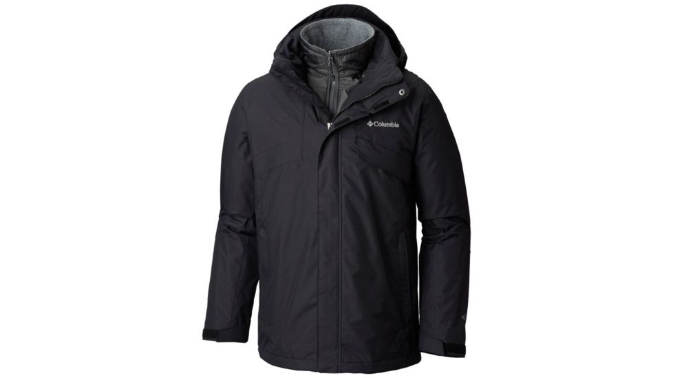 Columbia Bugaboo II Fleece Interchange Jacket, Black, 2XL - Mens, 1800661010-XXL