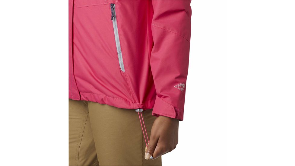 Columbia Bugaboo II Fleece Interchange Jacket, Cactus Pink, 1X - Womens, 1799243612-1X