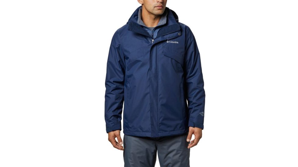 Columbia Bugaboo II Fleece Interchange Jacket, Collegiate Navy, 2XL - Mens, 1800661464-XXL