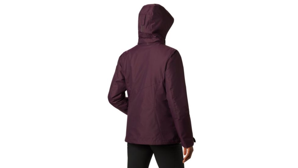 Columbia Bugaboo II Fleece Interchange Jacket - Womens, Black Cherry, Extra Small, 1799241522-XS
