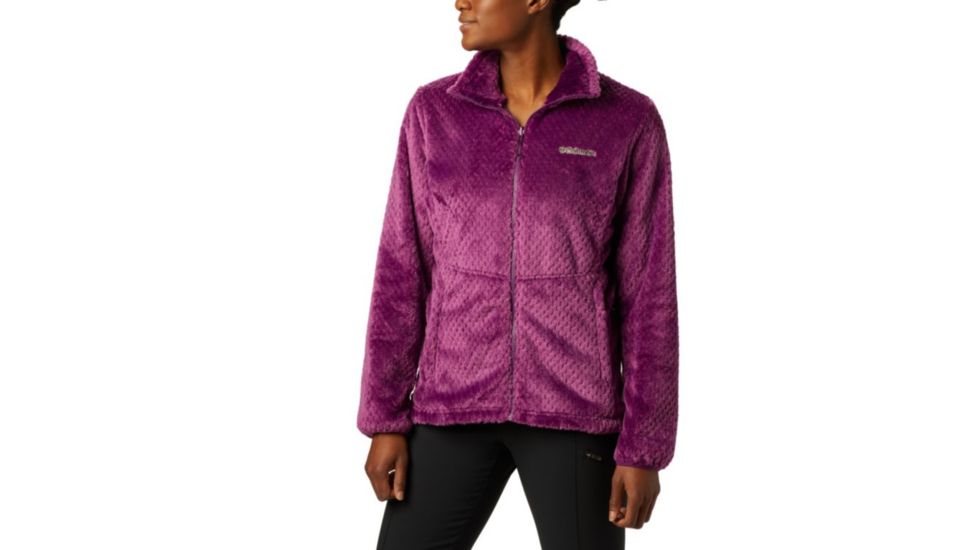Columbia Bugaboo II Fleece Interchange Jacket - Womens, Black Cherry, Extra Small, 1799241522-XS