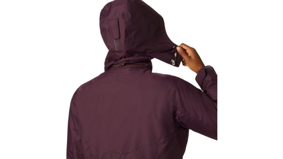 Columbia Bugaboo II Fleece Interchange Jacket - Womens, Black Cherry, Extra Small, 1799241522-XS