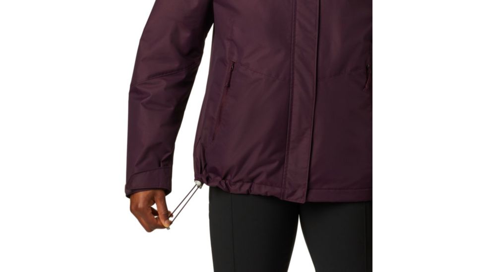 Columbia Bugaboo II Fleece Interchange Jacket - Womens, Black Cherry, Extra Small, 1799241522-XS
