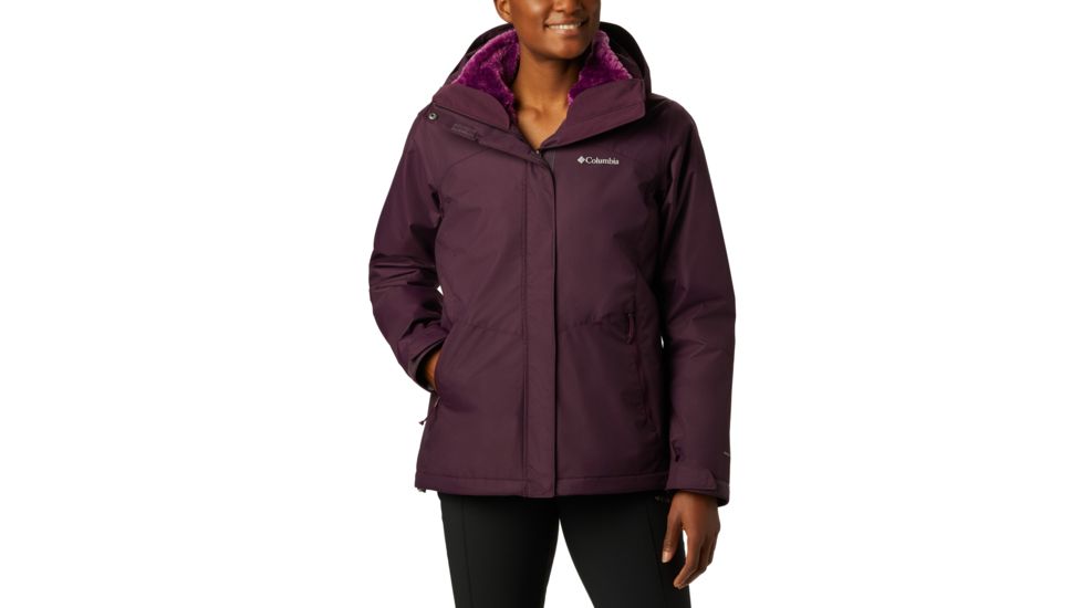 Columbia Bugaboo II Fleece Interchange Jacket - Womens, Black Cherry, Extra Small, 1799241522-XS