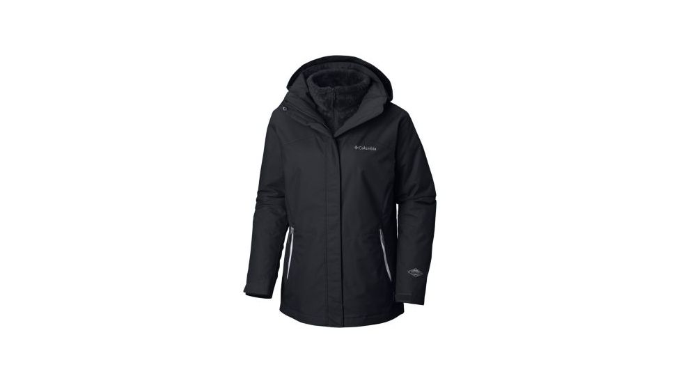 Columbia Bugaboo II Fleece Interchange Jacket - Womens, Black, Extra Small, 1799241010-XS