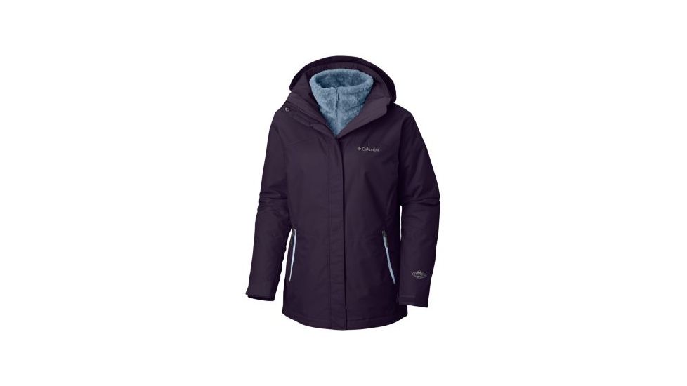 Columbia Bugaboo II Fleece Interchange Jacket - Womens, Dark Plum, Large, 1799241506-L