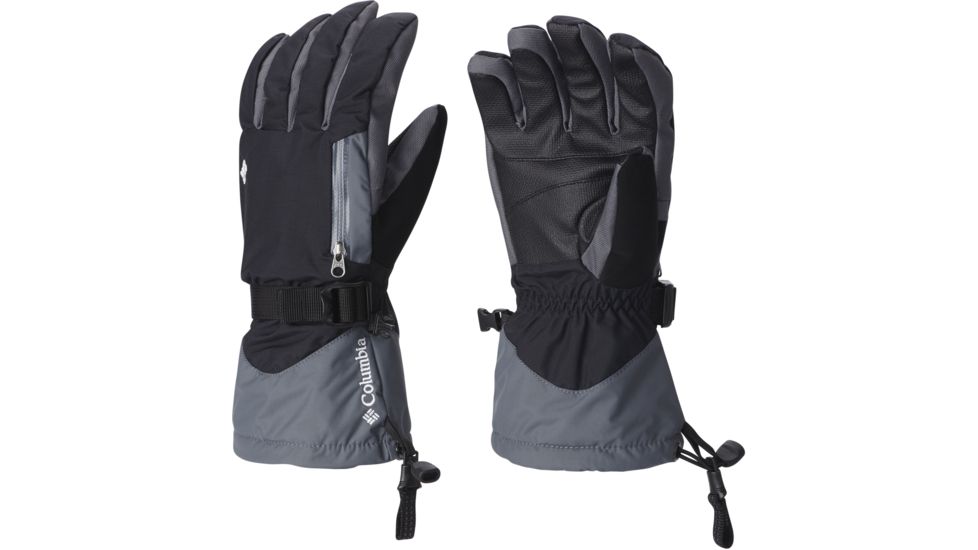 Columbia Bugaboo Interchange Glove - Women's-Black/White-Small