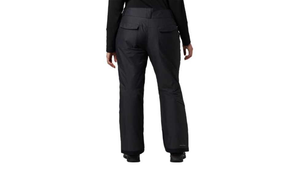 Columbia Bugaboo OH Pant, Black, Black, 1X, Regular Inseam - Womens, 1623353011-1X-R