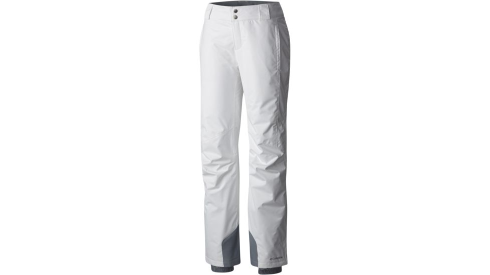 Columbia Bugaboo Omni-Heat Pant - Women's-White-Regular Inseam-X-Small