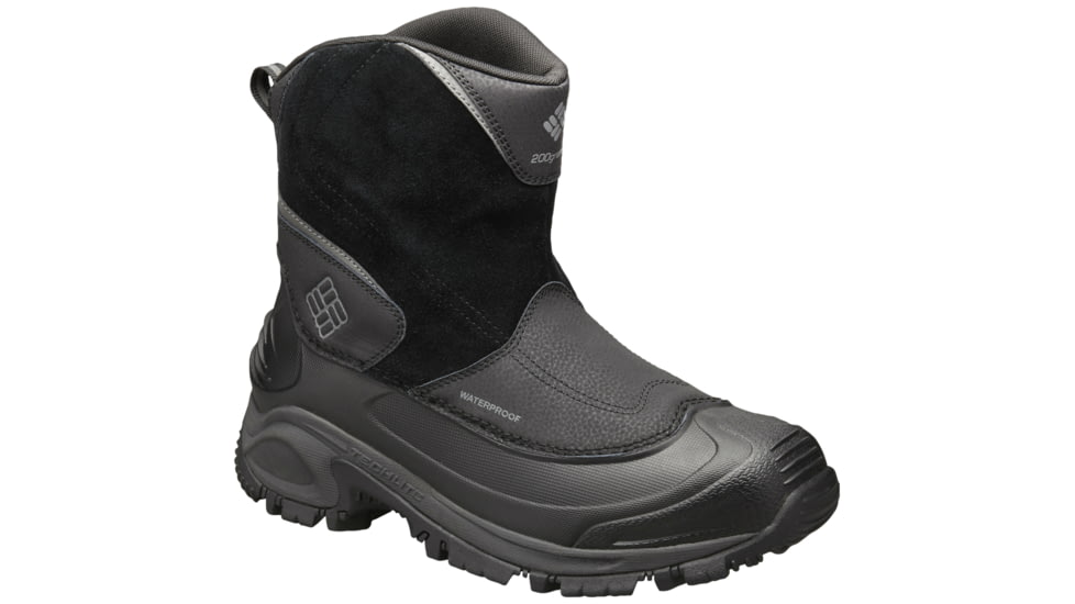 Columbia Bugaboot II Slip Winter Boot - Men's-Black/Charcoal-Medium-8.5