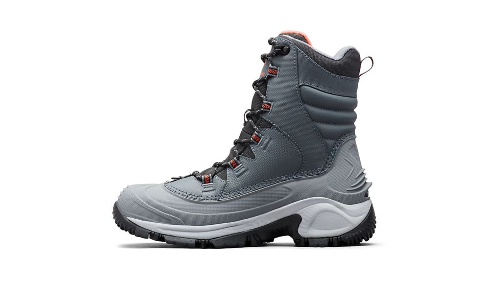 Columbia Bugaboot III Boot - Womens, Graphite/Red Canyon, 9 US, Medium, 1791281053-9