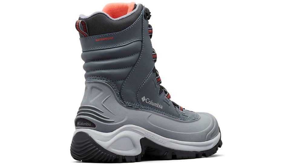 Columbia Bugaboot III Boot - Womens, Graphite/Red Canyon, 9 US, Medium, 1791281053-9