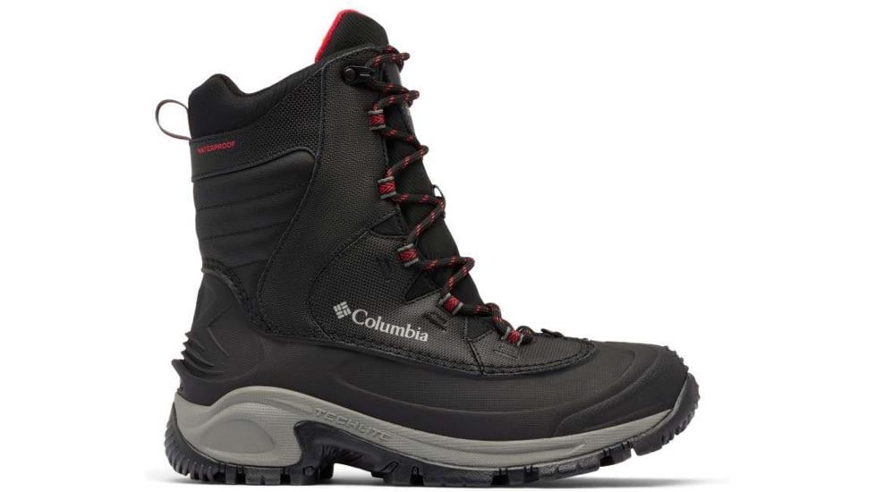 Columbia Bugaboot III Boots - Men's, Black/Bright Red, 13 US, 1791221-012-13