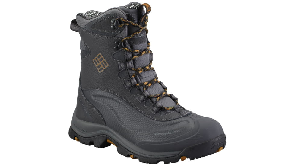Columbia Bugaboot Plus II Omni-Heat Winter Boot - Men's-Coal/Sudan Brown-9 US-Regular