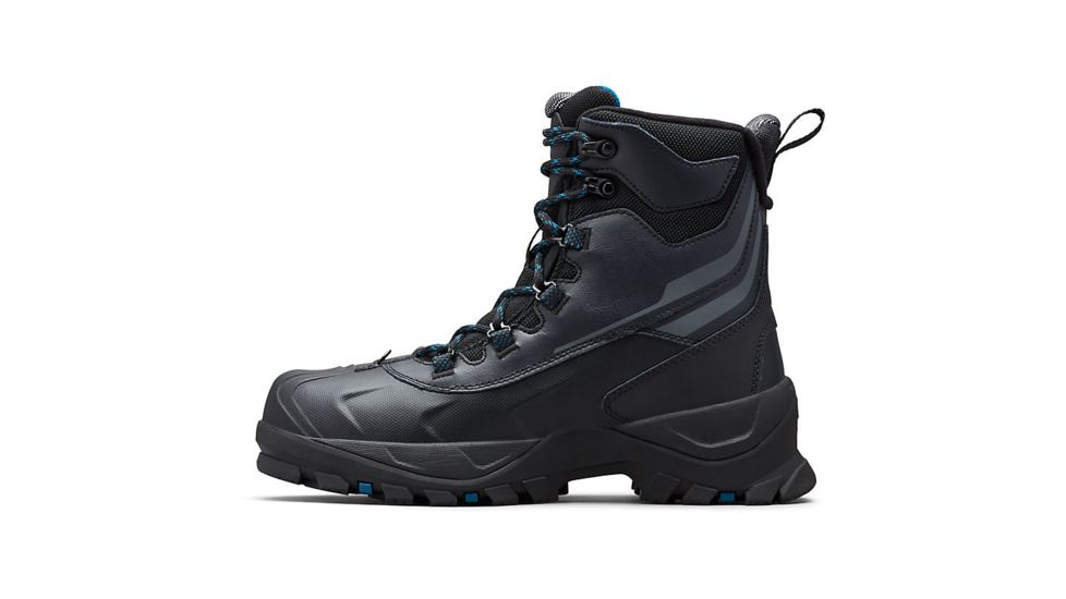Columbia Bugaboot Plus IV Omni-Heat Boot - Mens, Black/Phoenix Blue, 9.5 US, Medium, 1791201010-9.5