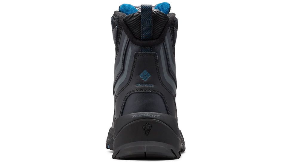 Columbia Bugaboot Plus IV Omni-Heat Boot - Mens, Black/Phoenix Blue, 9.5 US, Medium, 1791201010-9.5
