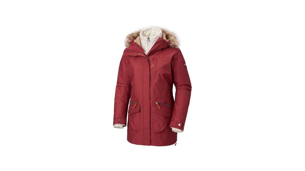 Columbia Carson Pass IC Jacket - Womens, Rich Wine, 2X, 1737242624-2X