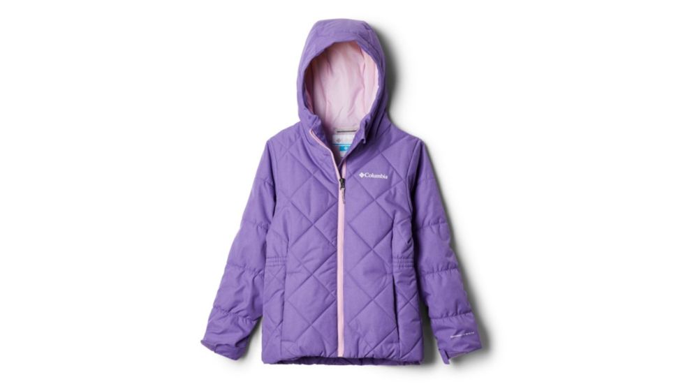 Columbia Casual Slopes Jacket - Girls, Grape Gum Heather, Extra Large, 1801311576-XL