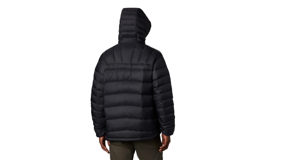 Columbia Centennial Creek Down Hooded Jacket - Mens, Black, Small, 1864491010-S