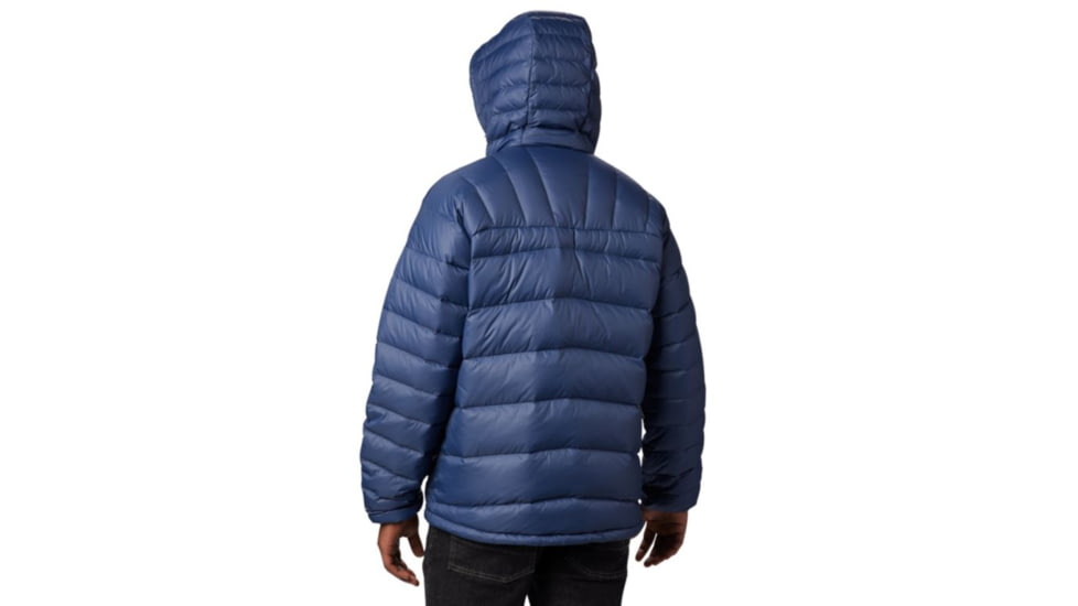 Columbia Centennial Creek Down Hooded Jacket - Mens, Dark Mountain, Large, 1864491478-L