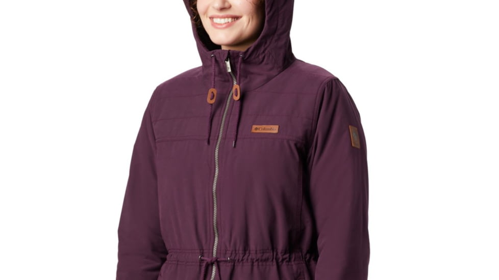Columbia Chatfield Hill Jacket - Womens, Black Cherry, Large, 1821511522-L
