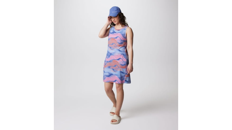 Columbia Chill River Printed Dress - Womens, Eve Undercurrent, Large, 1885751593Eve UndercurrentL