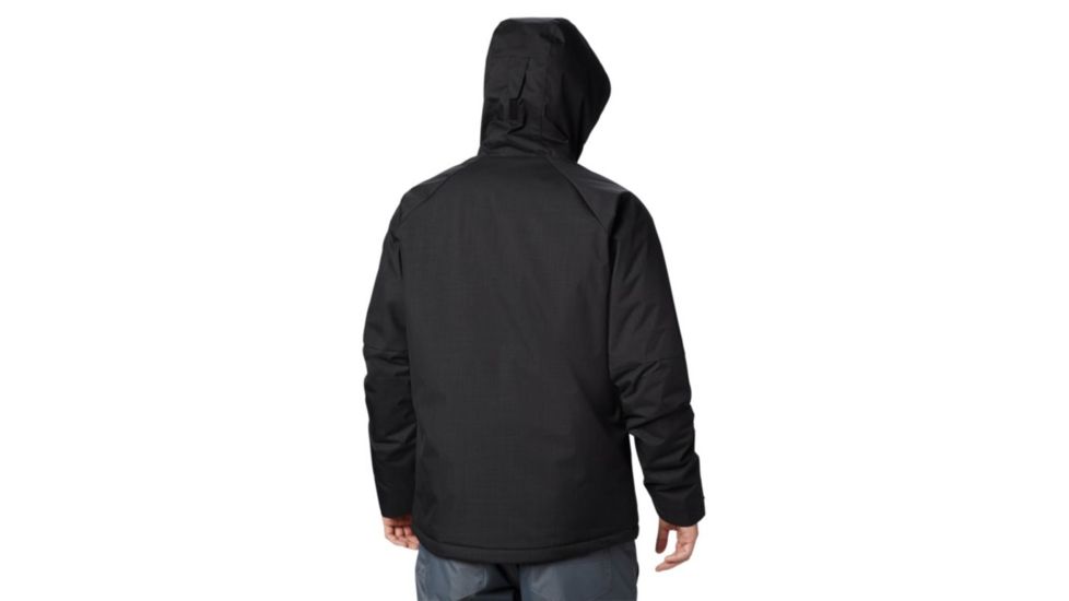 Columbia Chuterunner II Jacket - Mens, Black Heather, Extra Large, 1864341010-XL