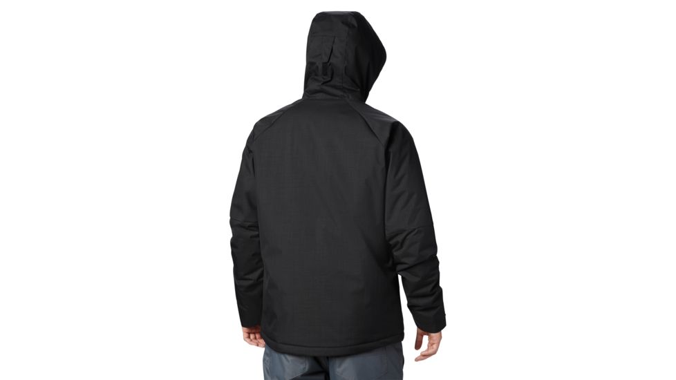 Columbia Chuterunner II Jacket - Mens, Black Heather, Extra Large, 1864341010-XL