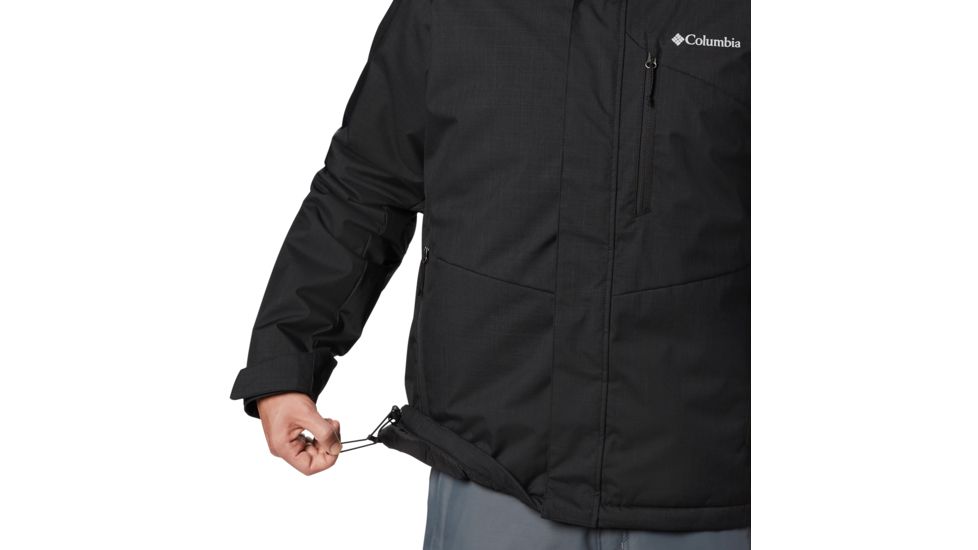 Columbia Chuterunner II Jacket - Mens, Black Heather, Extra Large, 1864341010-XL