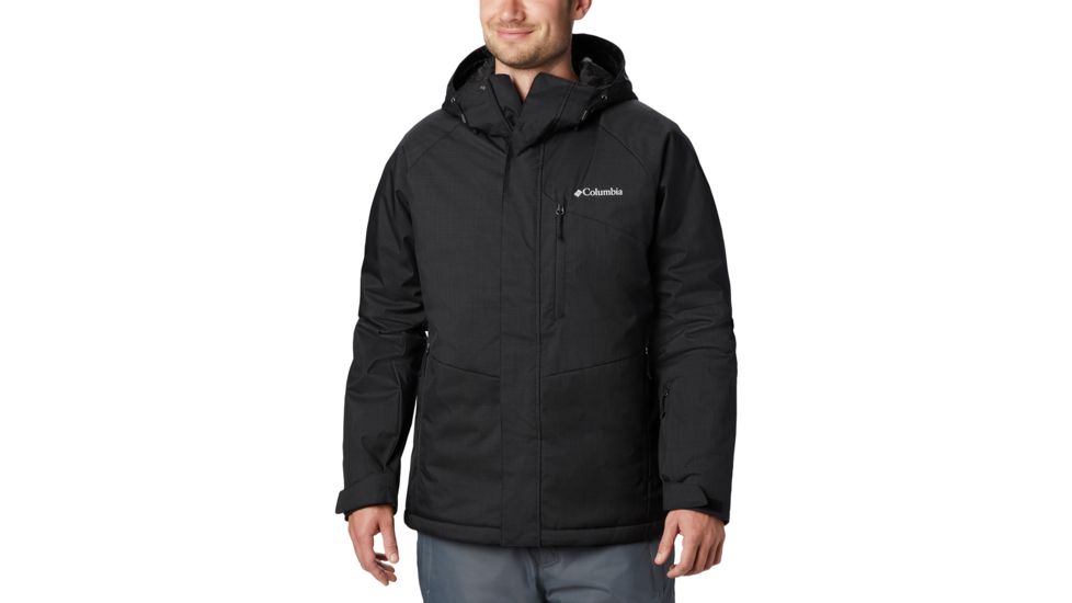 Columbia Chuterunner II Jacket - Mens, Black Heather, Extra Large, 1864341010-XL