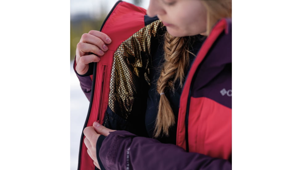 Columbia Cirque Bowl Insulated Jacket - Womens, Daredevil/Moonvista, Small, 2085591602-S