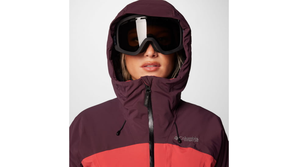 Columbia Cirque Bowl Insulated Jacket - Womens, Daredevil/Moonvista, Small, 2085591602-S