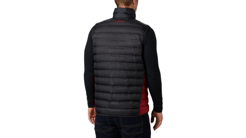 Columbia CLG Lake 22 Reversible Vest, ALA - Black, Red Velvet, 2XL - Mens, 1809301960-XXL